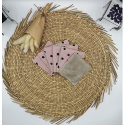 Lingettes démaquillantes rose