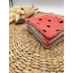 Lingettes démaquillantes corail