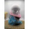 Tour de cou / Snood bleu princesse