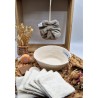 Panier INSTANT DOUCEUR gris clair