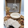 Panier INSTANT DOUCEUR gris clair