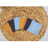 Lingettes démaquillantes lavables réutilisables étoiles