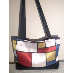 Sac BOISSY design mondrian