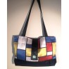 Sac BOISSY design mondrian
