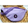 Sac banane MAIA similicuir violet chic et tendance Création artisanale