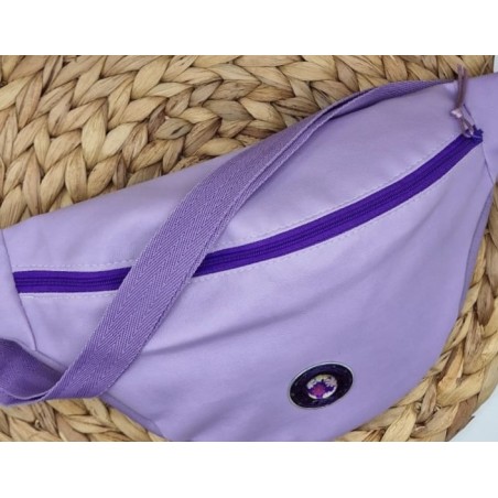 Sac banane MAIA similicuir violet chic et tendance Création artisanale