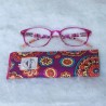 Etui à lunettes fun colorés mandala Création artisanale