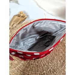 Trousse de toilette imperméable Création artisanale