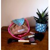 Bourse maquillage PetitPan turquoise