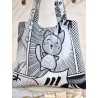 Totebag Sac fourre-tout manga Création artisanale