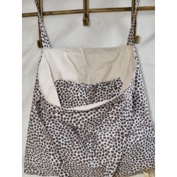 Tote-bag Sac fourre-tout leopard Création artisanale