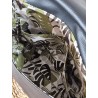 Sac bandoulière LOUISE simili cuir et fausse fourrure léopard Création artisanale