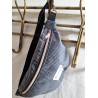 Sac banane MAIA velours marron choco chic et tendance Création artisanale