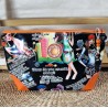 Trousse de toilette fashion noir orange Création artisanale