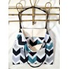 Tote-bag Sac fourre-tout chevron Création artisanale