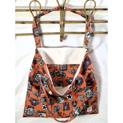 Tote-bag Sac fourre-tout motard Création artisanale