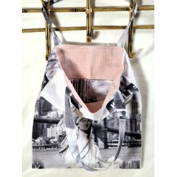 Tote-bag Sac fourre-tout New york Création artisanale