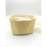 Lingettes Panier Filet jaune moutarde