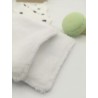 Lingettes démaquillantes lavables blanches